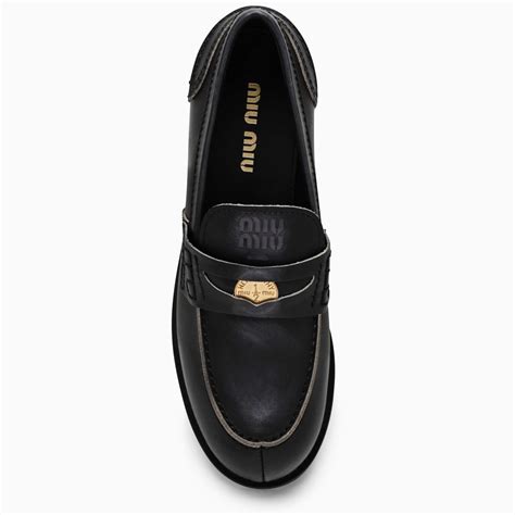 mocassin femme miu miu